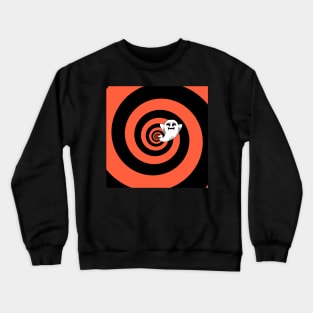 Spiraling Ghost Crewneck Sweatshirt